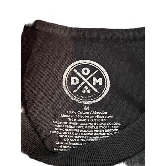 DOM Smile Now Cry Later Skull T-Shirt Mens M - Picture 3 of 3